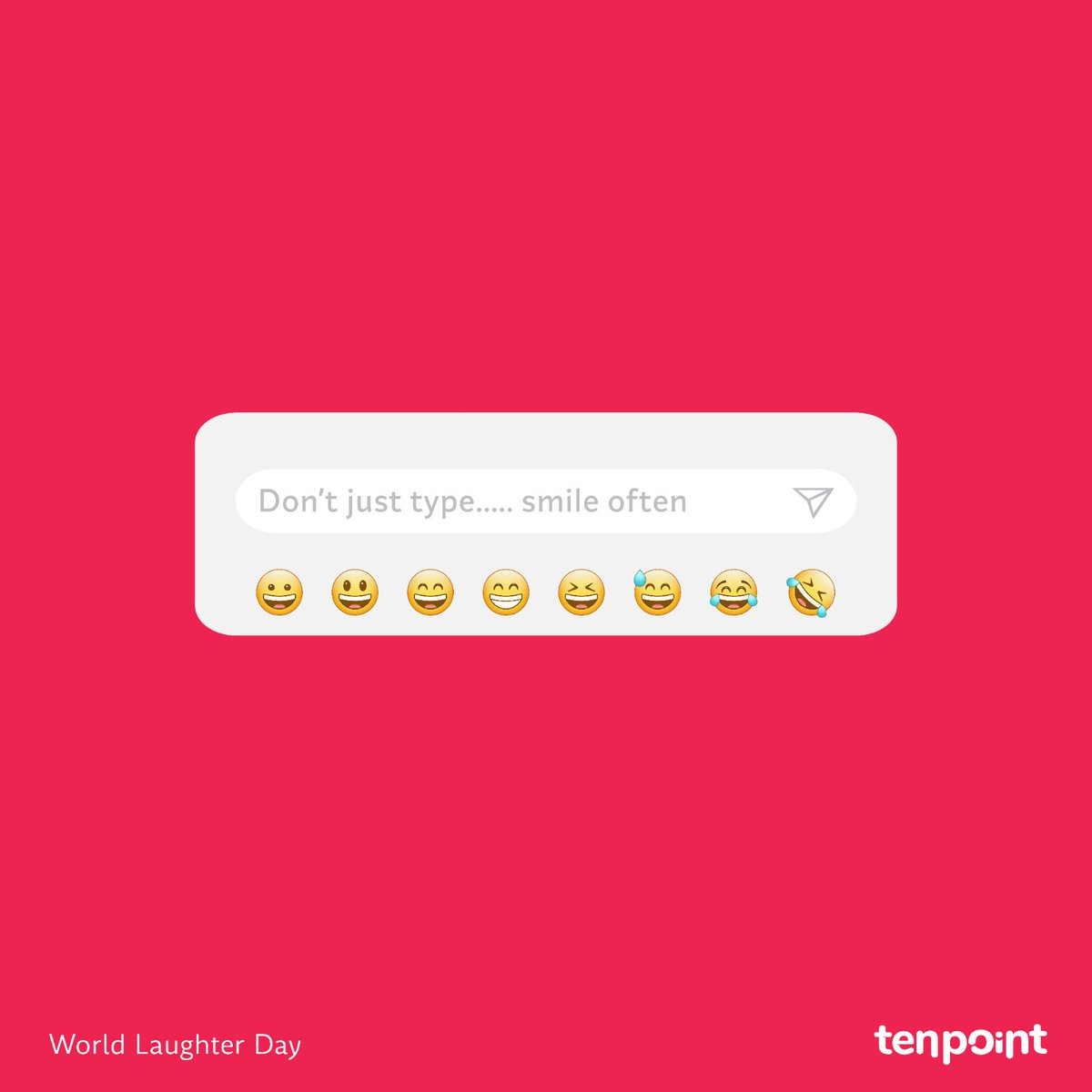 TenPointMedia's tweet photo. ചിരിക്കാൻ മറന്നാൽ ഓർമ്മിക്കാൻ ഒരു ദിനം

#tenpoint #tenpointmedia #laughterday https://t.co/t7EBzRDVxS