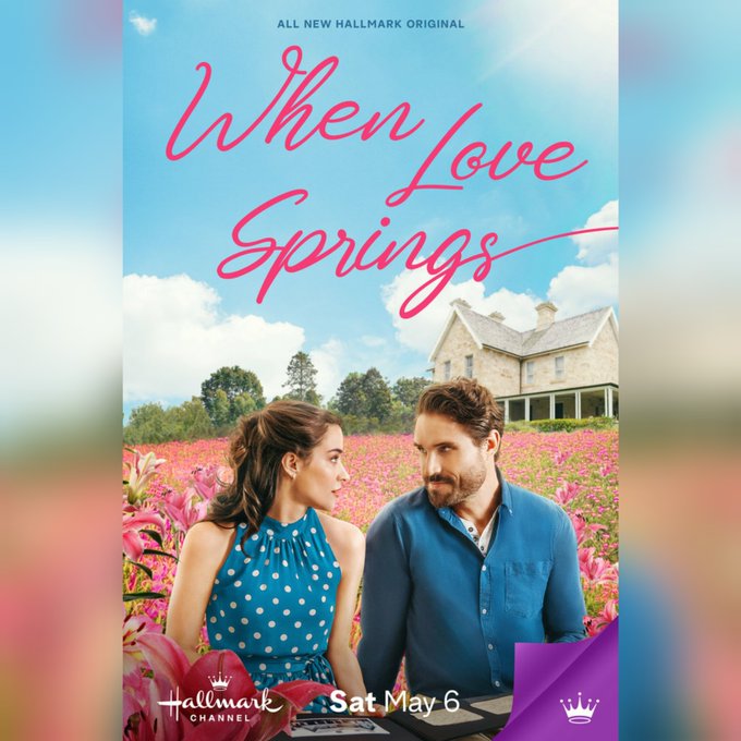 TVTango's tweet photo. 🌟Primetime Pick... Watch tonight @hallmarkchannel 8pm Premiere Movie #WhenLoveSprings Starring @RhiannonMFish @JimmyJamesOH #CallanColley #ErinConnor #SteveNation About https://t.co/I1QDtSMmW1 https://t.co/LZydqdFFc6