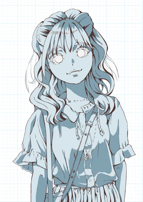 最近はこんな感じで一影を付けていってます