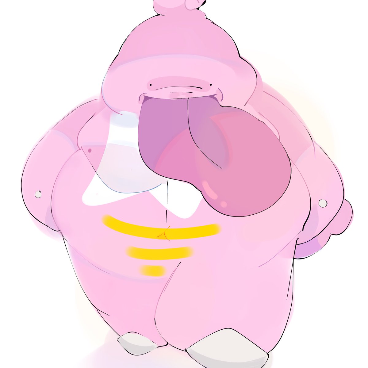 julynightcat's tweet photo. I do not know what is wrong with his tail but okay

#lickilicky #chubby #biglegs #kawaii #cute #touges https://t.co/sKFCmfLwTG