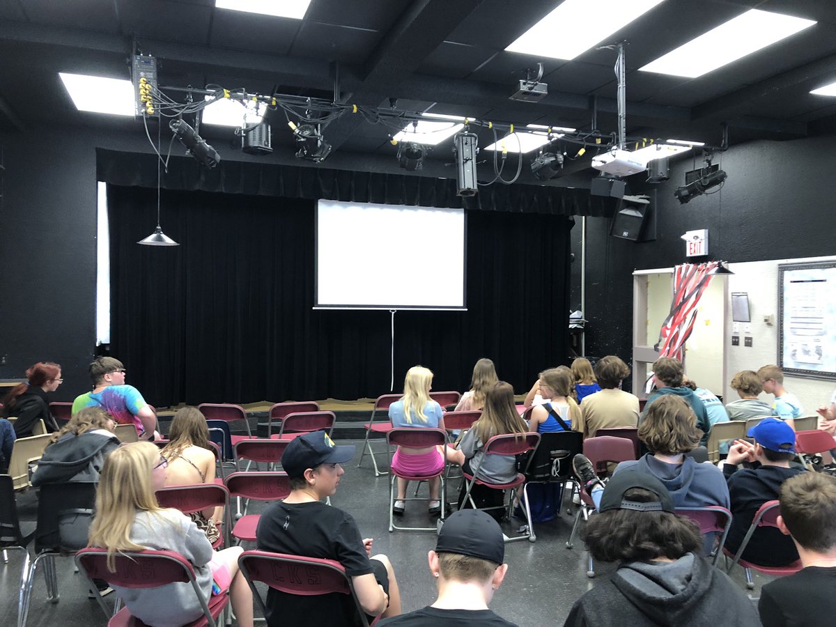 ECKS grade 8 students presented their ELA short films today in a short film festival! Way to go, Cougars!