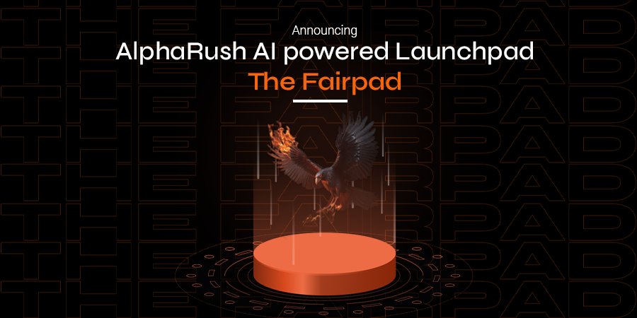 Gem_Sheriff's tweet photo. 2/10
💫Announcing #Alpharush Launchpad: the Fairpad

A launchpad for narrative projects to be launched on 3 fundamental fairs:👇🏼

🔸️1.Fair Launch

All projects are fairly launched on a burned liquidity. https://t.co/1dGyK2fCun