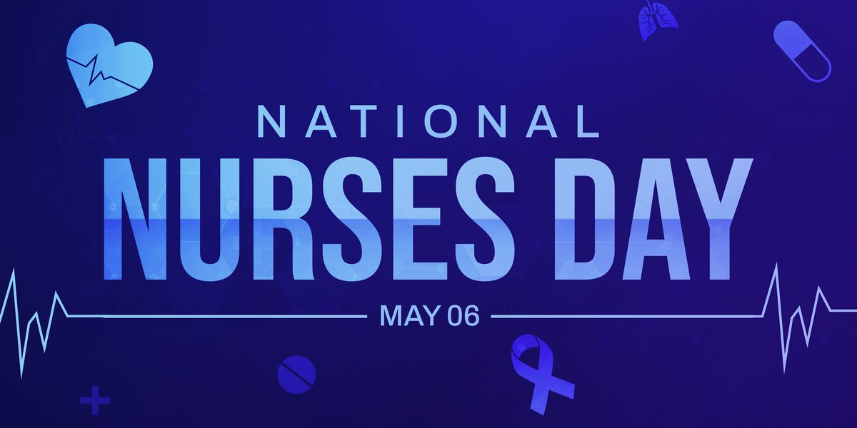 Please join us in recognizing and thanking the nurses that do so much for us every day, we appreciate your dedication to improving the lives of others. Happy Nurses Day! #nursesday