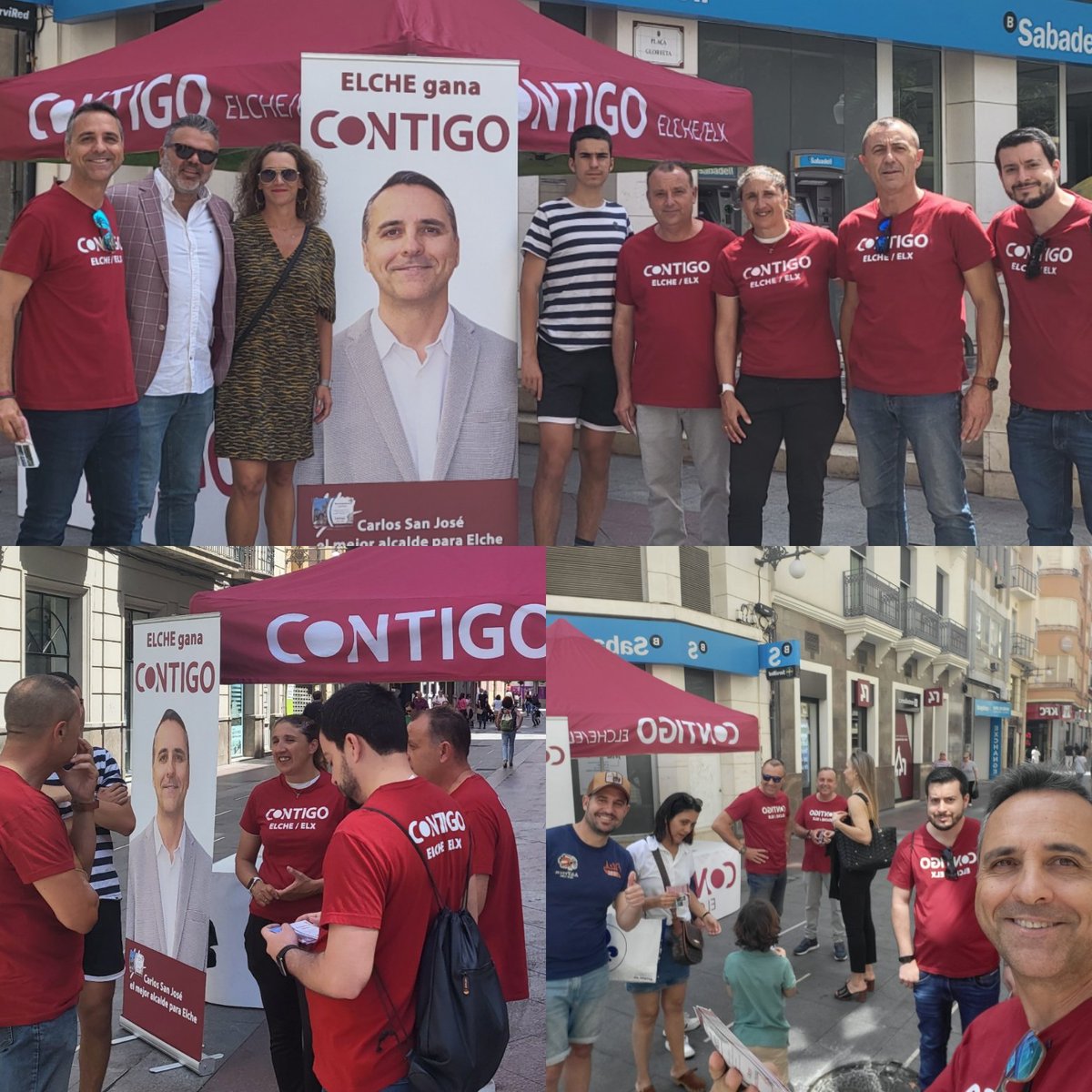 🌳🌟 Gracias a todos los ilicitanos que se acercaron a nuestra Carpa Informativa en La Glorieta 🤗🤗 👉 El proyecto municipalista y de gestión sin ideologías de contigoelche.es 🧑‍💻