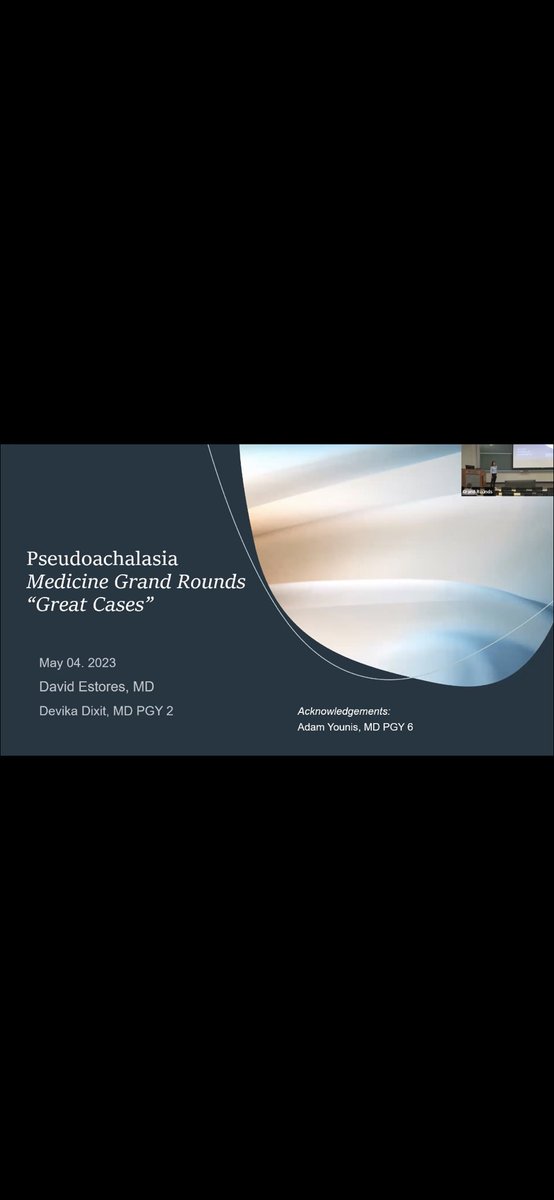 Devika Dixit (@devikadixit3) on Twitter photo Thankful for <a href="/UFMedicine/">UF Medicine</a> for giving me opportunity to present on Grand Rounds! Had fun discussing Pseudoachalasia and teaching about EndoFLIP! Thank you Dr. David Estores for your mentorship! Thankful for <a href="/UFMedicine/">UF Medicine</a> for giving me opportunity to present on Grand Rounds! Had fun discussing Pseudoachalasia and teaching about EndoFLIP! Thank you Dr. David Estores for your mentorship!