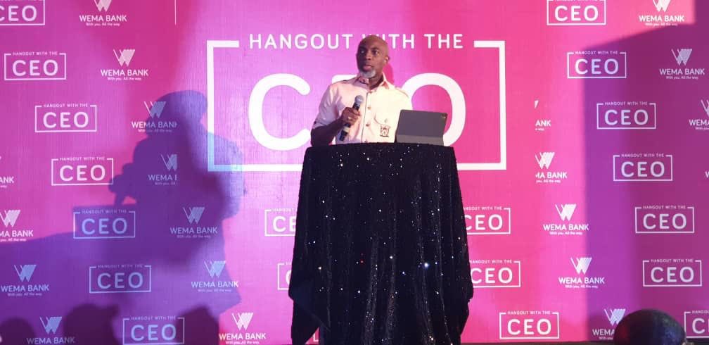 PluggedDaily_'s tweet photo. The 78th and 6th year anniversaries of Wema/Alat celebration continues as they organize a Town Hall meeting tagged: "Hangout With The CEO" #SoundsOfAlat https://t.co/jr5Xh0P7G9
