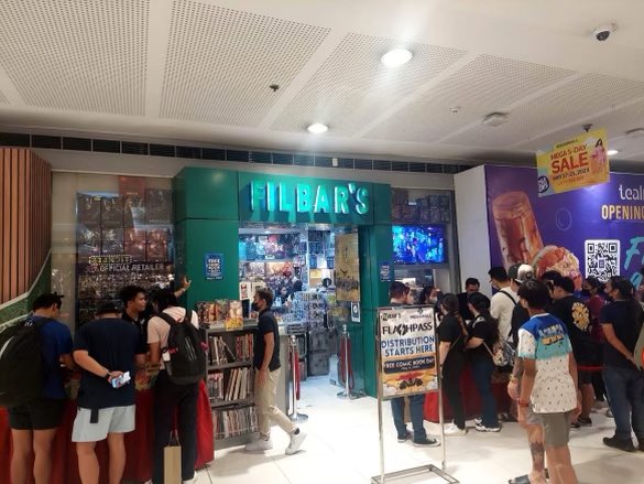 filbarsonline's tweet photo. FCBD at Filbar’s is still going strong as of 7:30 pm. 😊 Last few hours left to get free comics and check out our awesome deals today!📚 https://t.co/7tdkipOASG