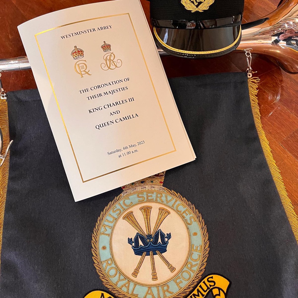 RAFMusic's tweet image. Amazing job by The Fanfare Trumpeters of the @RoyalAirForce  throughout the Coronation Service at Westminster Abbey 🎺🎺🎺 What a sound - what an honour. 👑

#coronation 
#coronationweekend 
#RAFMusic 🎺✈️🥁
