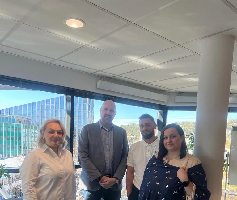 Kosovo_Norway's tweet photo. An amazing #DemocracyWeekKristiansand. We kicked off by meeting with #Greenstat #KetilStrømLarsen overview of their current operations in the Western Balkans. As Kosovo continues its green energy transition we look forward to ways in which 🇳🇴 and 🇽🇰 companies can work together. https://t.co/robcCvMyNH