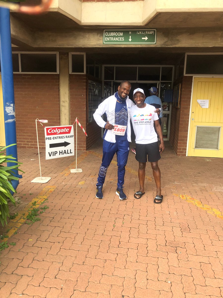 billysigudla's tweet image. #RaceNumber collection before #raceday : At Boksburg  
@Colgate

   race. #colgaterace #32km 
@eskomathleticsc
  met 
@Walter_Lethu
 the international elite runner 🏃‍♂️. I was so excited to finally met this legendary #runner  #colgaterace2023