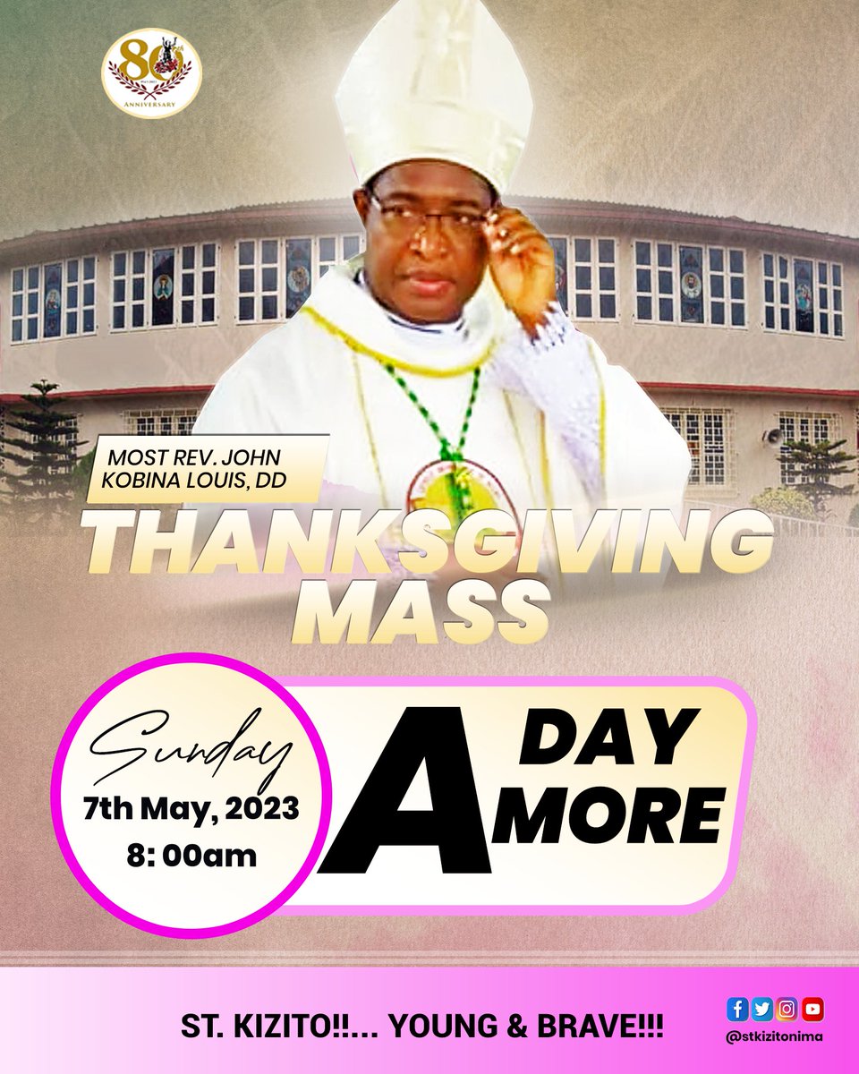 stkizitonima's tweet photo. The count down is on ๐๐๐บ๐ฅ. Join us celebrate our own #NimaBoy #CatholicTwitter https://t.co/3bFJMolfbO