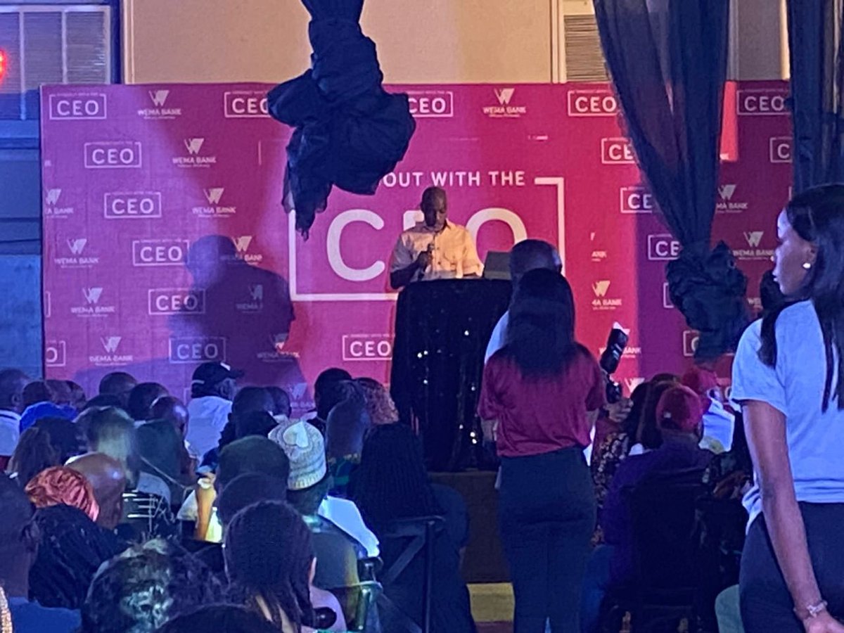 Alex_Houseof308's tweet photo. What are you doing today? As for me, I’m hanging out with the CEO 😎
Wema & Alat are celebrating their anniversaries today, starting with a town hall…(I know you want to complete it)…tagged “Hangout With The CEO”
The vibe is electric ⚡️
#Alatat6 #Wemaat78 #WemaBankat78 https://t.co/vy4de8c44h