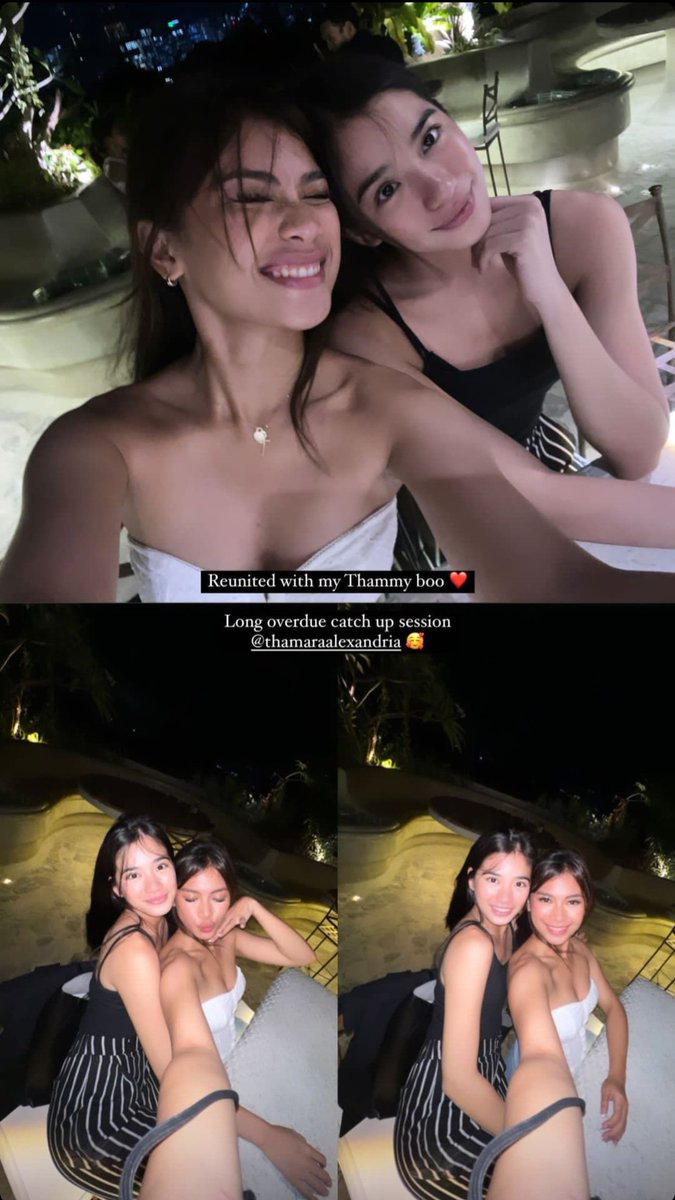 TTWorldwide_'s tweet photo. 05.06.23 bini_aiah new ig story with thamaraalexandria ✨💜

"Reunited with my Thammy boo"

#ThamaraAlexandria | @thamaraalxndria https://t.co/4SQa4vs6Xv