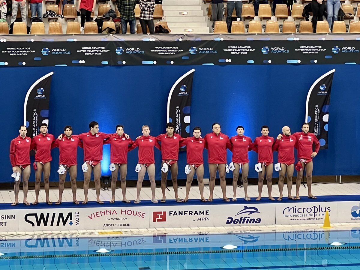 vx64's tweet photo. Second day of World Aquatics Waterpolo World Cup in Berlin. Proud to be with the π²πΉ Team. #ASAMalta #waterpolo #Berlin @maltaingermany https://t.co/7QVSpvsvDm