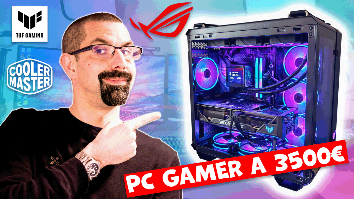 TechandShoot's tweet photo. 📢NOUVELLE VIDEO ! 📽️📺
JE MONTE UN PC GAMING à 3500€ !
▶️La vidéo ici : https://t.co/A5whgn6zjf
💯On partage un max et #GoTo10k 💯
#techandshoot #YouTube #PC #pcbuild #asus #Rog #coolermaster #corsair
@ASUS_ROG_FR @CORSAIRFRA @coolermasterfr https://t.co/HSa6AQ0pHH