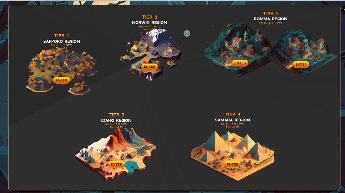 LloydAquino2's tweet photo. Tier 5 Romma Region has been unlocked guys .
Mint Evolve Earn BNB Presale on Pinksale May 17th 4pm UTC
@BosssJapz @MempinKim @AlmundengGaming @Buhokgaming
#BraveArena #GameFi #PVP #PVE #NFT
@brave_arena https://t.co/3yHs7fB1MJ