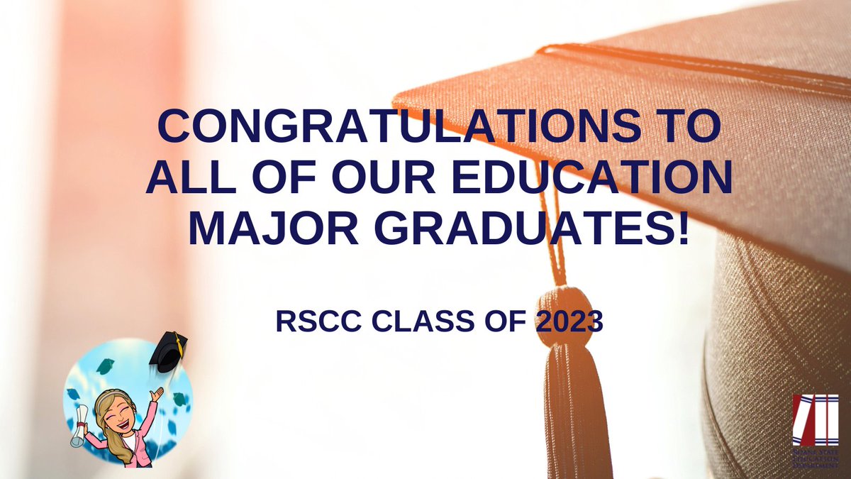RoaneState_EDUC's tweet photo. Congratulations to the RSCC Class of 2023, especially our Education Majors! I am so proud of all of you! 
-Stacie 
#IntroTeach101 #ExcepChild111 #EdPsych211 #futureteachersofrscc https://t.co/4zc0iE8qF4