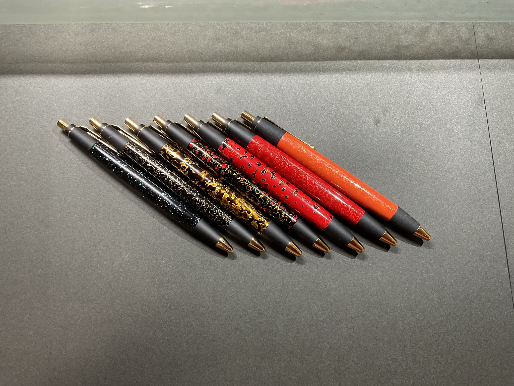 入手困難】新品未使用 野原工芸 兆春塗り 漆金箔 新型シャープペン