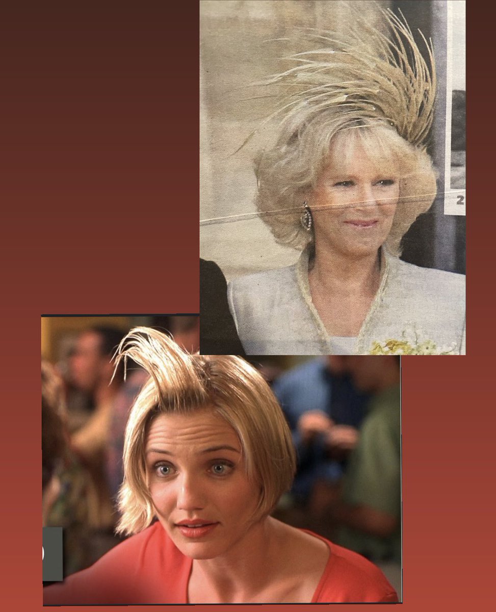 J’adore l’hommage de Camilla à There’s something about Mary. Bravo ! #Coronation