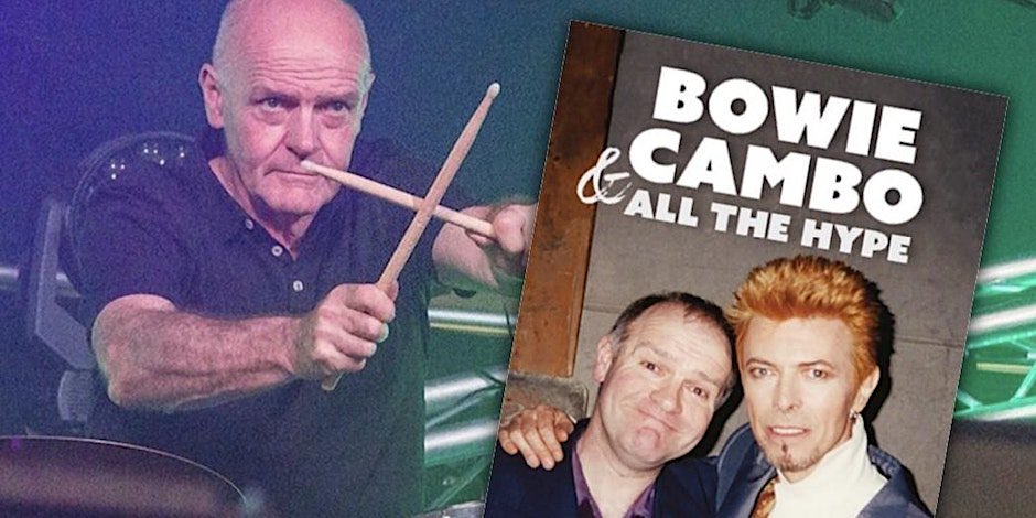 BlackwellEdin's tweet photo. We are looking forward to be hosting a fascinating evening with David Bowie's lifelong friend, Drummer John 'Cambo’ Cambridge, who will be recounting stories of Haddon Hall, Mick Ronson and the birth of Glam Rock. 
Join us on Friday 2nd June- https://t.co/AXT1cFxgek https://t.co/tTs1JZPl7H