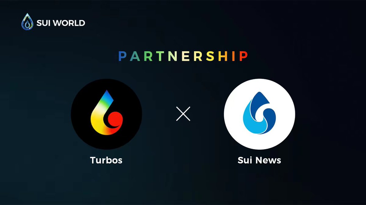 SuiEcoNews's tweet photo. Sui World🤝Turbos🤝Sui News Mainnet Campaign 

📌 @Turbos_finance is a non-custodial and hyper-efficient DEX, backed by Jump Crypto and Mysten Labs

🎁Prize: 1 OAT = Ecological incentives from Turbos
⏰Time: May 6th to May 12th

👉 Claim now: https://t.co/pdllVVMVeN https://t.co/nXWSACVDRJ