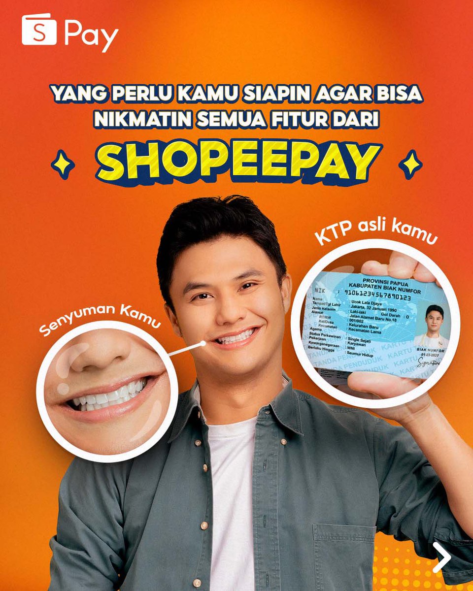 ShopeePay_ID's tweet photo. Upgrade ke #ShopeePayPlus SEMUDAH ITU! Dan pastinya kamu bisa nikmatin banyak banget keuntungan dari ShopeePay Plus, salah satunya Transfer GRATIS pakai ShopeePay, dan masih banyak promo lainnya lagi🥰🎉
Buruan upgrade biar ga ketinggalan promo menarik dari ShopeePay! https://t.co/AC996crs3T
