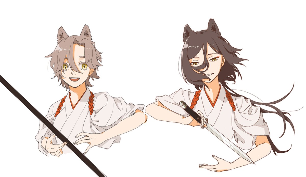 絵チャで描いたものふたつ