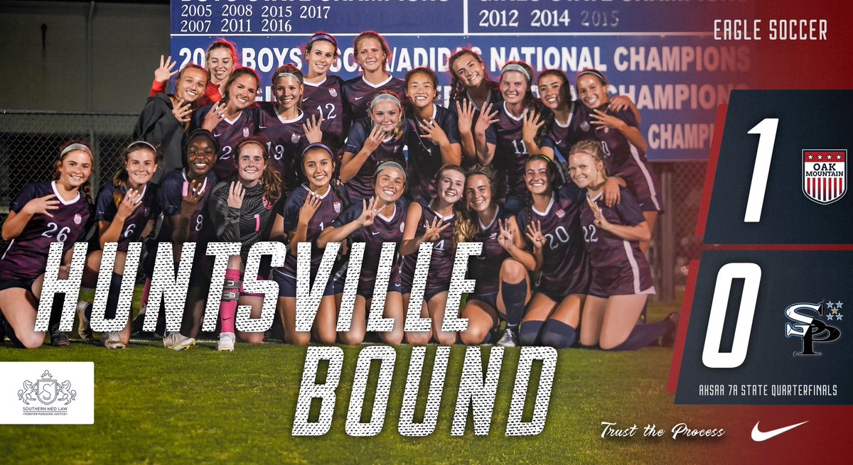 OMHS_WSoccer's tweet photo. Last night was incredible. Battled so hard for the entire 80 minutes and came out on top against a very good Spain Park team. Couldn’t have done it without the amazing support last night. 

Eagle Nation……We are heading back to the final four! 

#TrustTheProcess https://t.co/VKM9xs0wgf