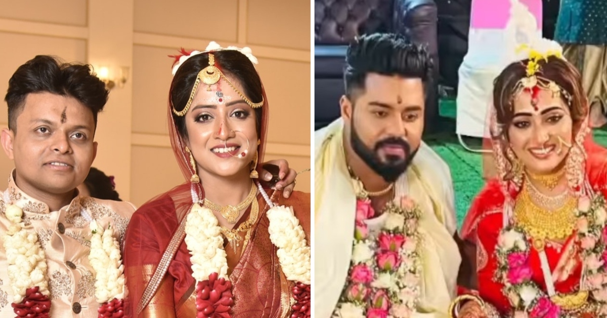 ETimesTV's tweet photo. Roosha Chatterjee to Sudipta Banerjee: Tolly celebs who recently got married

For more, read :  https://t.co/VAzJ3H2NES

#Bengaliwedding #sudiptabanerjee #rooshachatterjee https://t.co/f8dbY42dDZ