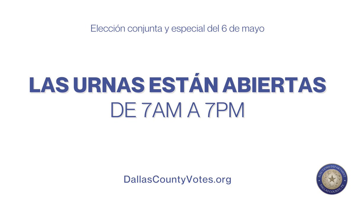 DallasElections's tweet photo. https://t.co/VZBkteAxTs
