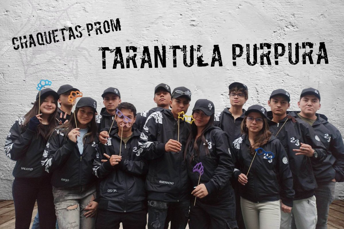 TarantulaPurpu's tweet photo. Colleges 2023 💯🎓 !!! 
#chaquetasprom2023 #buzosprom #chaquetaparaprom #chaquetaspara11 #chaquetasparaprom #busosprom #chaquetas11 #prom11 #class11 #seniors  #busospara11  #chaquetaspromdiseños #diseñosdechaquetasprom #hoodies  #prom2023 #PROM2024  #chaquetaspromtarantulapurpura https://t.co/NvgwjNtccL