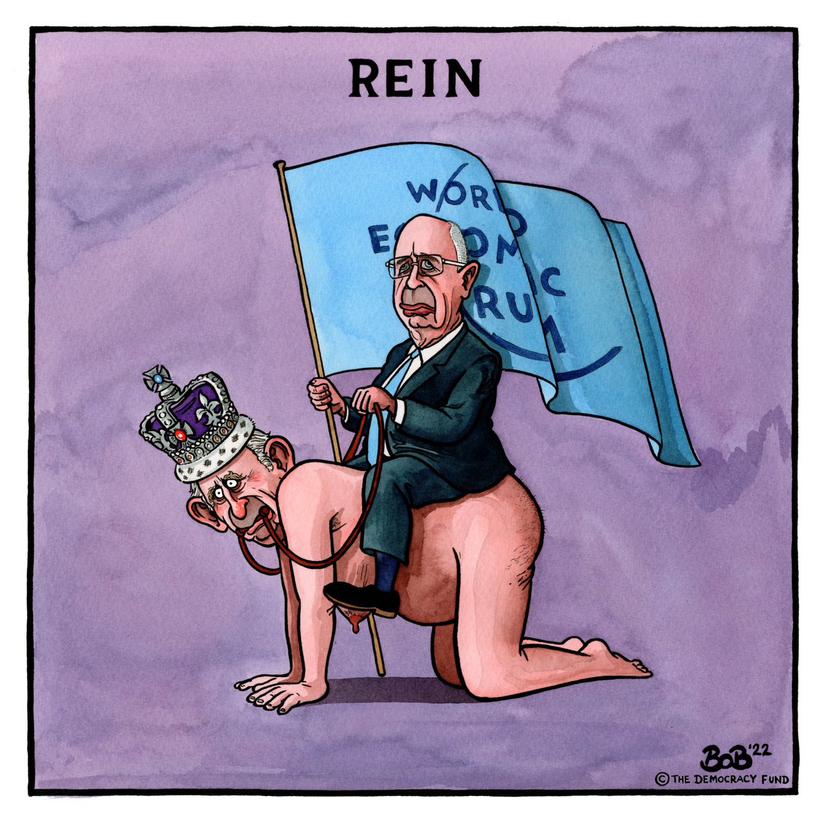 Vignetta di Bob Moran.