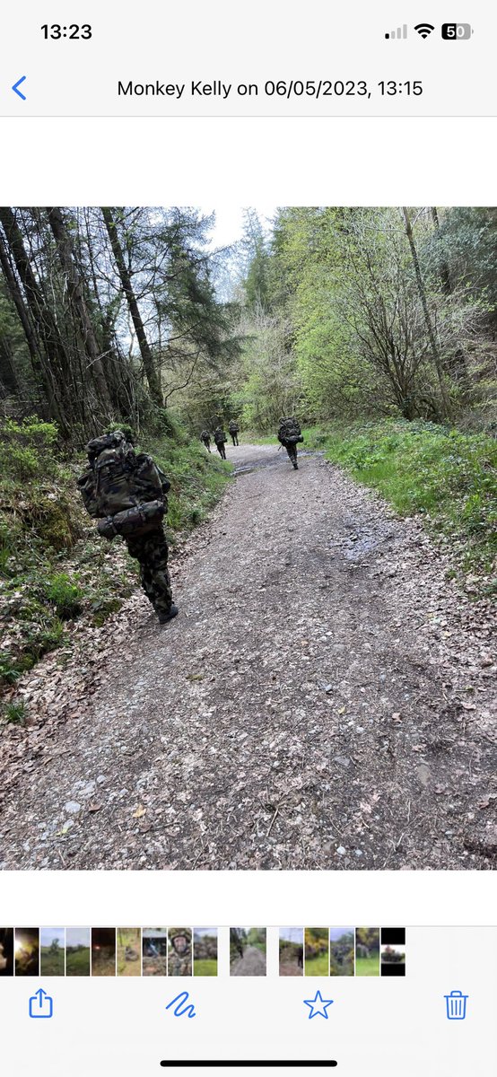 SchoolInfantry's tweet photo. Back on the Ground! The 18 All Arms Course completed their first Field Training Ex FTX Scabbard in Kilworth this week, turning theoretical lessons of patrolling, harbours, section &amp; platoon attacks, raids &amp; ambushes into practical application. #óglaighnahéireann #thelast100metres https://t.co/rbos7r5L7H