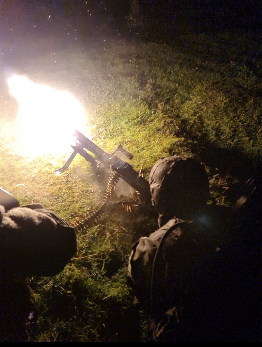 SchoolInfantry's tweet photo. Back on the Ground! The 18 All Arms Course completed their first Field Training Ex FTX Scabbard in Kilworth this week, turning theoretical lessons of patrolling, harbours, section &amp; platoon attacks, raids &amp; ambushes into practical application. #óglaighnahéireann #thelast100metres https://t.co/rbos7r5L7H