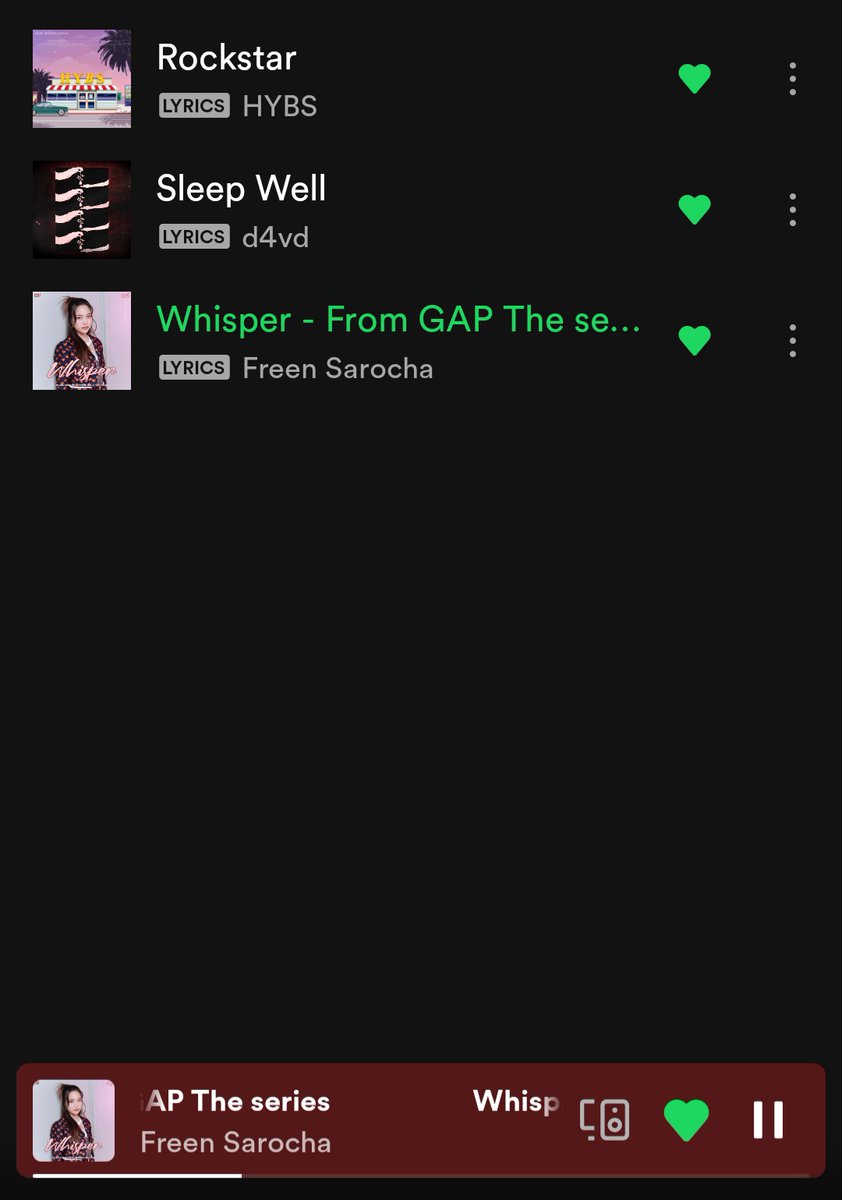 GiauP2's tweet photo. Songs with u 💅🎵
#srchafreen #WhisperWithFreenWeek1 https://t.co/3iuTJmPxB9