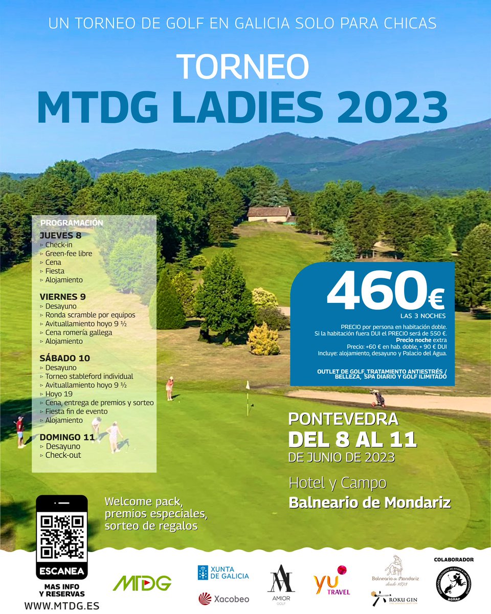 Algo tendrá el agua cuando la bendicen…

Haced caso de los que más saben. Siempre os lo decimos.

Nuestros amigos de <a href="/Tengolf/">Ten-Golf</a> recomiendan cierto torneo de #Golf para ladies…lean, lean:

#MTDGLadies2023 #GolfFemenino #TorneosGolf