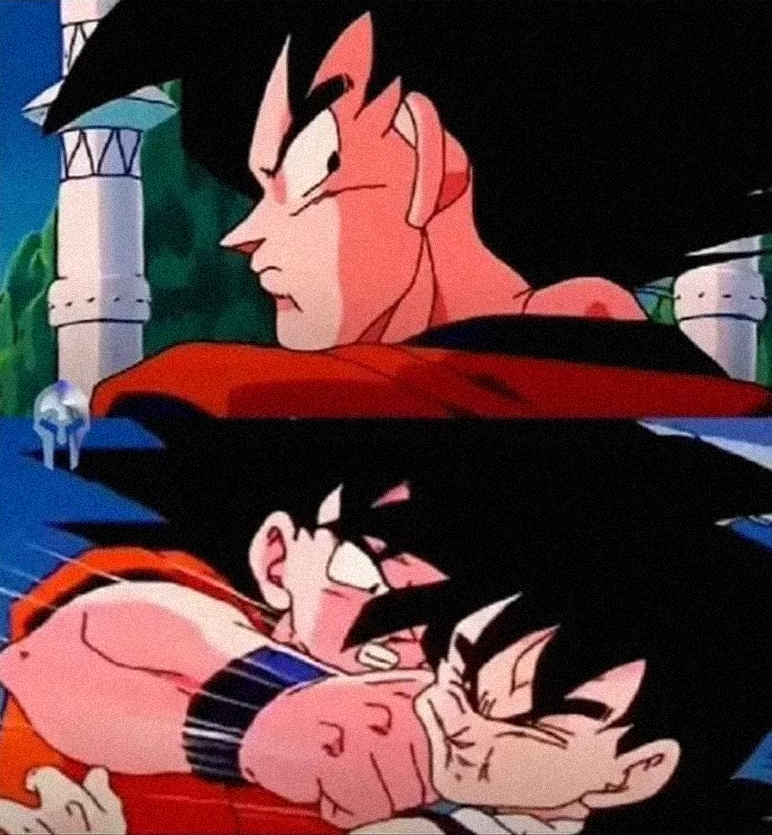 O Goku de preto traz uma vibe diferente. - iFunny Brazil