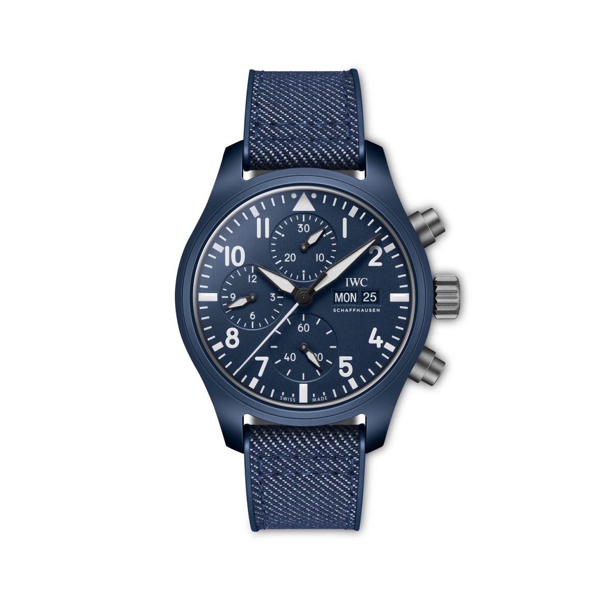 PureLuxuryMag's tweet photo. Flying Colors: IWC Introduces Pilot’s Watch Chronograph TOP Gun “Oceana” - https://t.co/dU10PUQ0i3

At this year’s Watches and Wonders,... https://t.co/selHVVrxvs