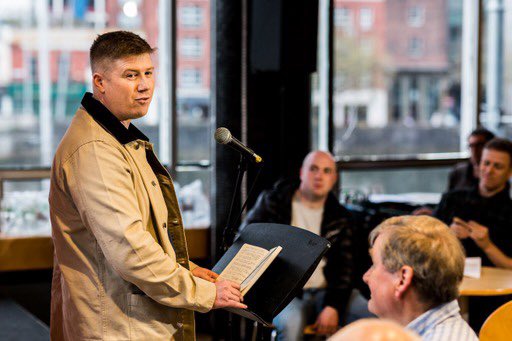 Packed house in Liberty Hall for opening sessions of #TressellFest 

“It informed ideas that were already welling up in me instinctively. It put some theory and some knowledge behind it and it still informs me now.” 

- Mick Lynch on The Ragged-Trousered Philanthropists