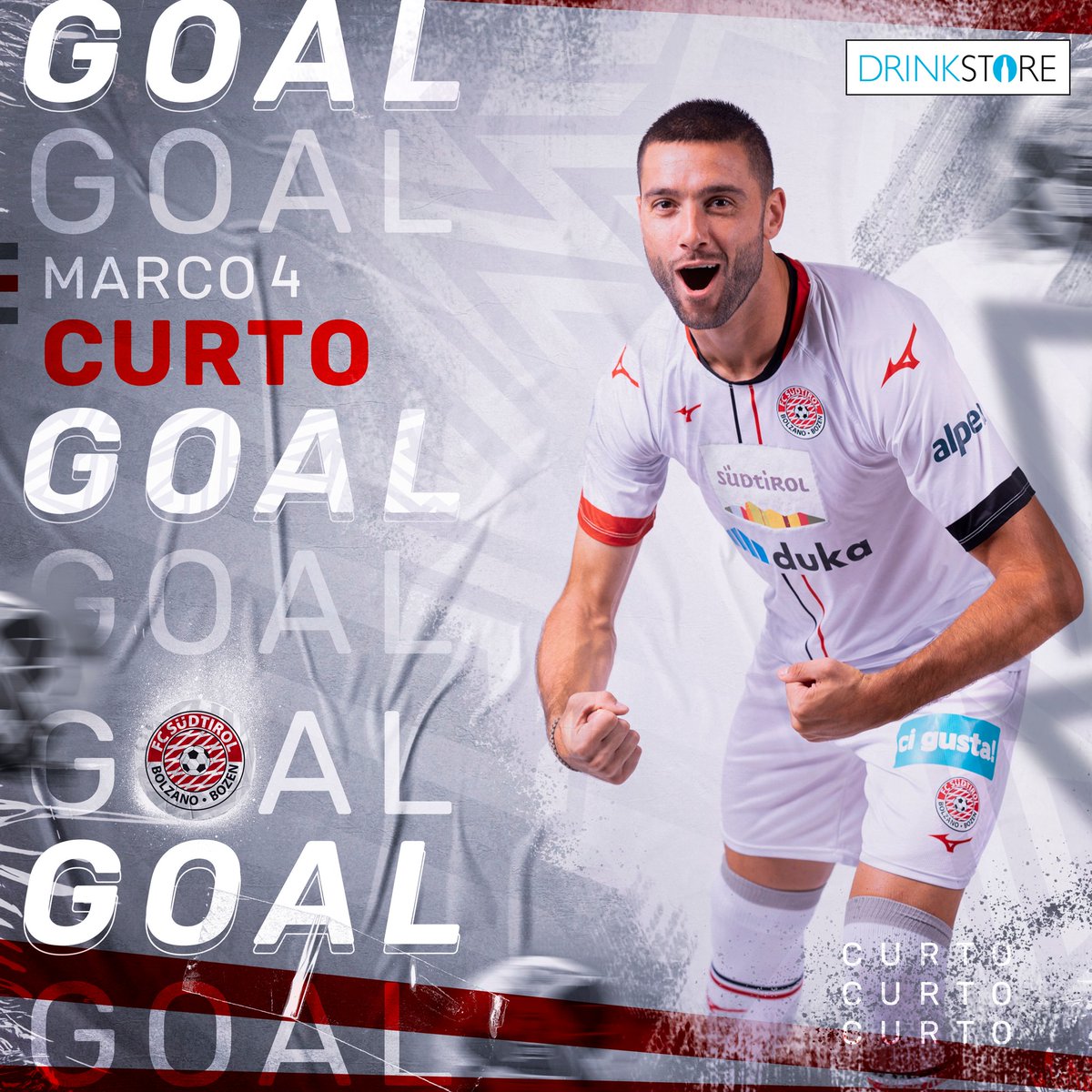 fclubsuedtirol's tweet photo. ⚽️GOOOOOOOOOOOOOOOOOOOOOOOOOOOL
MARCO CURTO!
Dopo una bella azione sulla sinistra, la difesa delle Fere respinge fuori area, dove arriva #Curto che con il destro la mette all'incrocio🔥 0-1!
#TERFCS #TernanaFCSüdtirol #SerieB #SerieBKT #whitereds https://t.co/242h678ruk