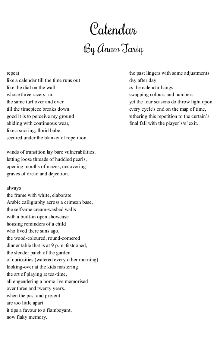 anamtariq_'s tweet photo. My poem "Calendar" housed in Issue 8 'Forget-Me-Not' of the Canadian magazine @SeaglassL. My 5th poetry publication this year!
https://t.co/DS3nuwgkCm https://t.co/1bYy1NIdXd