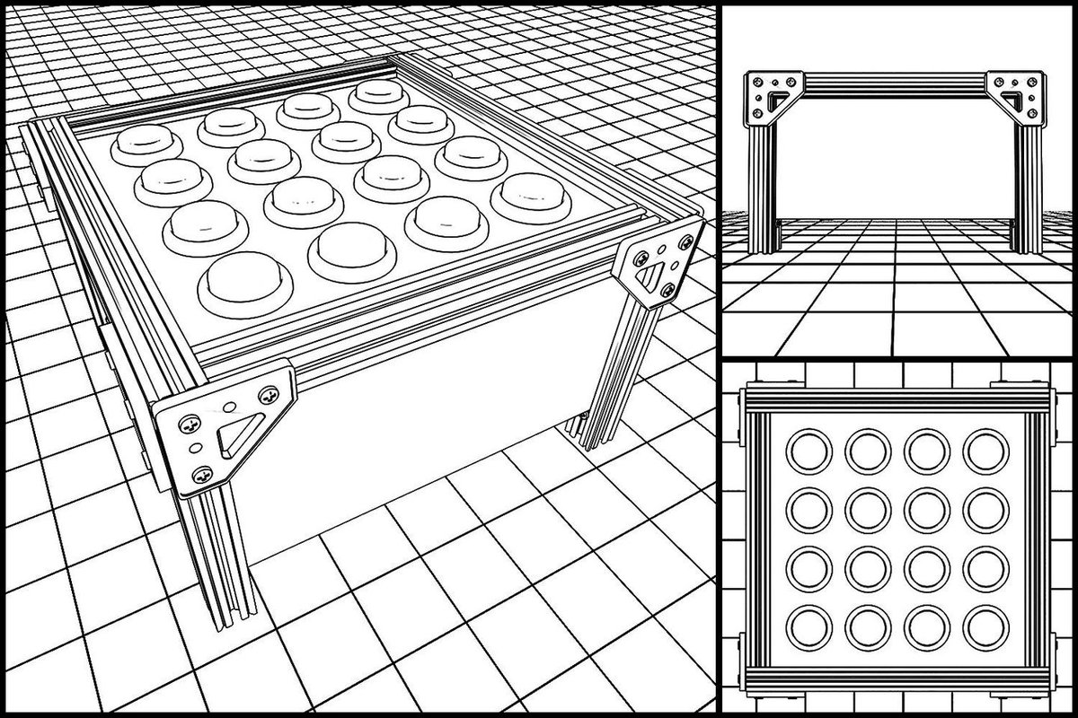DaftDroid's tweet image. Throwback to when I created a line render of a homemade MIDI controller prototype years ago. It's amazing to see how far DIY music-instruments have come since then! 🎶💻 
#DIYmusic #MIDIcontroller #prototyping #rendering