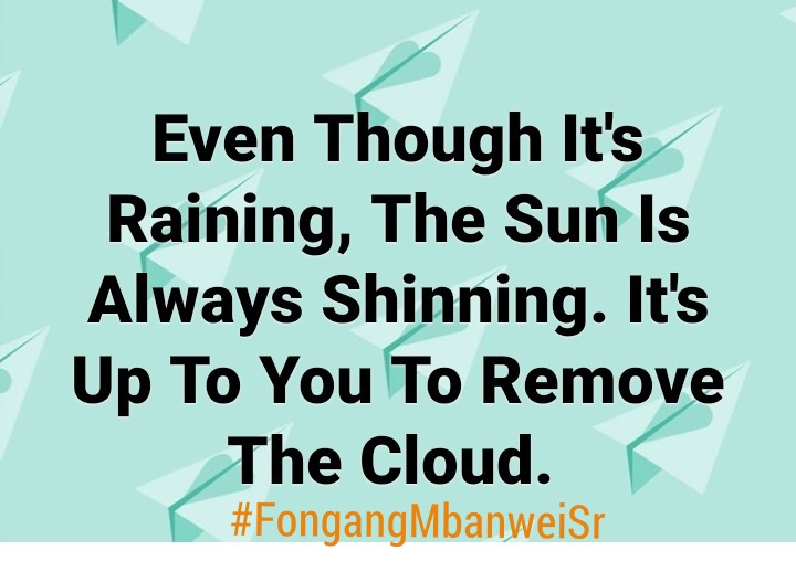 FMbanwei's tweet photo. Let's Enjoy Our Beautiful #Weekend By Always Finding The Positive In Every Obstacle. #FongangMbanweiSr https://t.co/h6JUZ3gUix