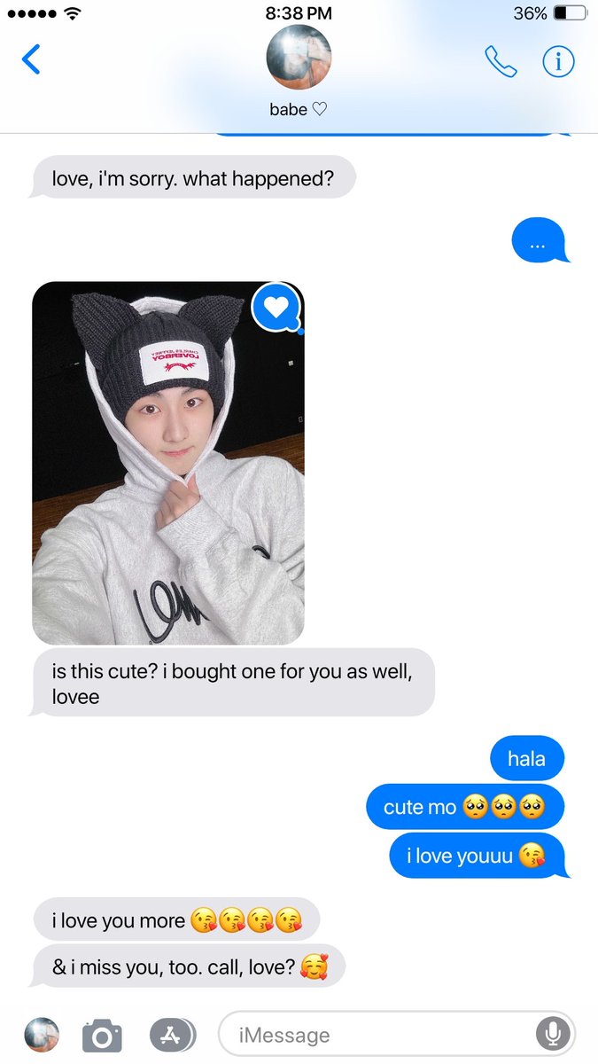 cin_b1y's tweet photo. a #wönki one tweet au wherein 

alli (yjw), a known intimidating taekwondo athlete, susprisingly acts cute towards his lover, keith (nrk). https://t.co/ACCAD5xNoT