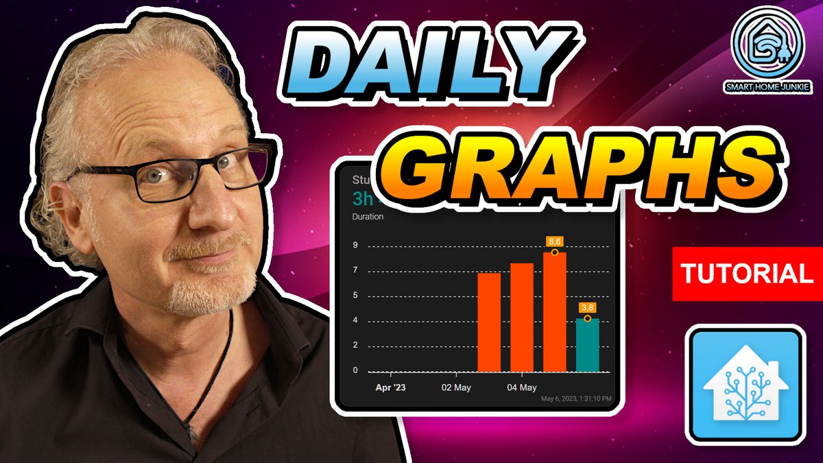 smarth0mejunkie's tweet photo. Here's this week's new Home Assistant video!
How To Master Graphs to Monitor Occupancy and Device Usage in Home Assistant!
https://t.co/dJWUIiynIJ
I hope you like it! Let me know in the comments of the video.
#homeassistant #insight #monitor #graph #statistics #dailyusage https://t.co/IMngOSkdpJ