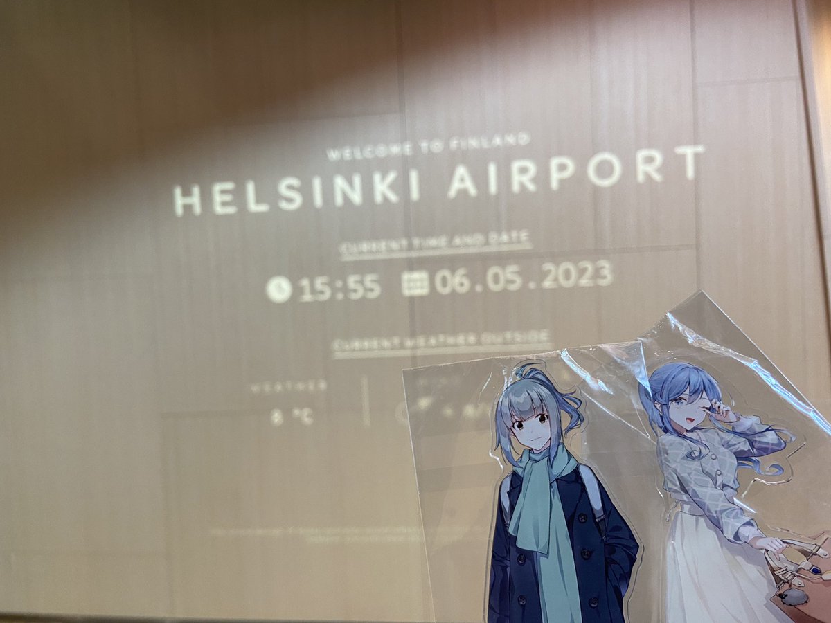 kkmmnnee's tweet photo. たっだいまフィンランド！！
#GermanyWeek https://t.co/t1d5txZUc7