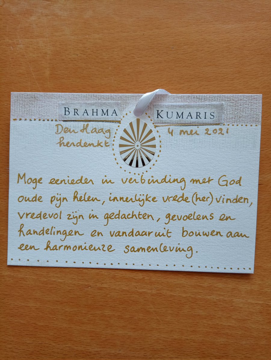 HuisVoor's tweet photo. En Brahma Kumaris https://t.co/AmBsb6SzO8