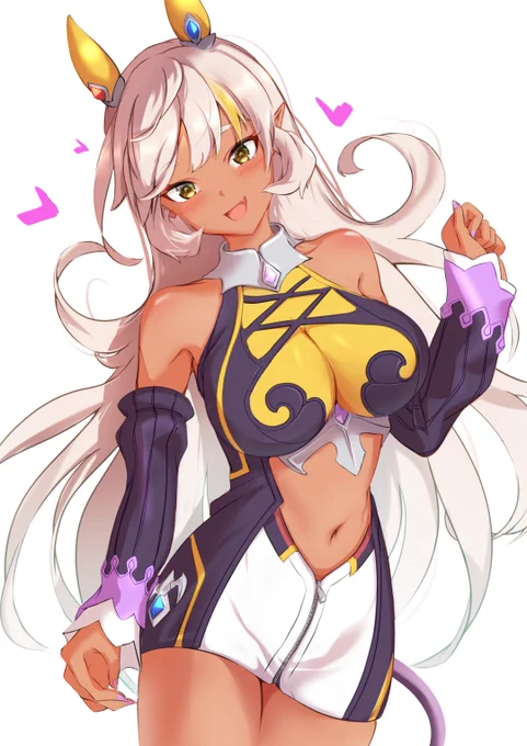 45人目はネアちゃん!  くらは史上最大火力…  #プリコネR  #イラスト  #プリコネキャラ全員描く