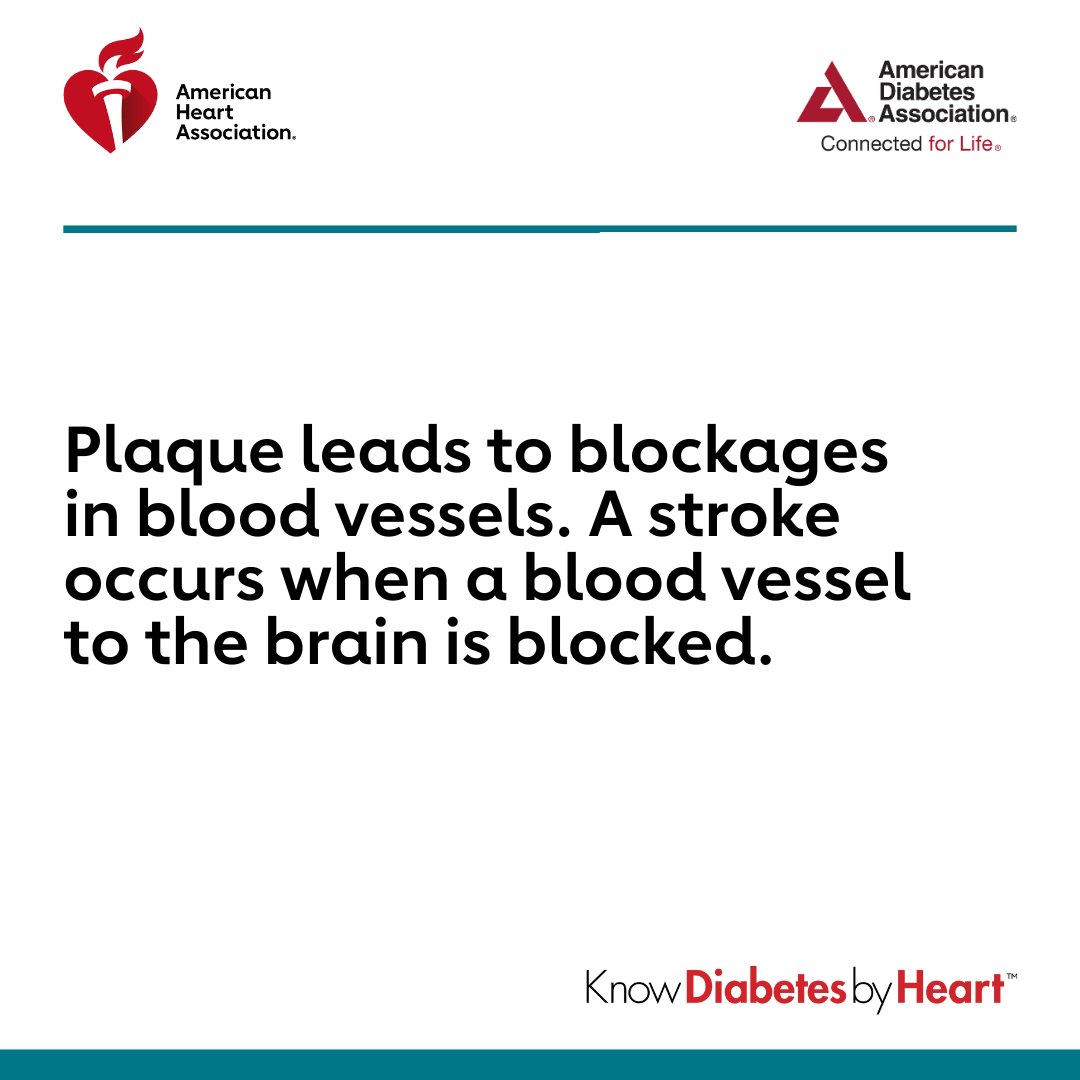 Living with diabetes raises your risk for stroke, but there’s a lot you can do to lower that risk. Stay active, eat healthy, keep in touch with your doctor, and understand the links between stroke and type 2 diabetes.  

#KnowDiabetesbyHeart #StrokeMonth