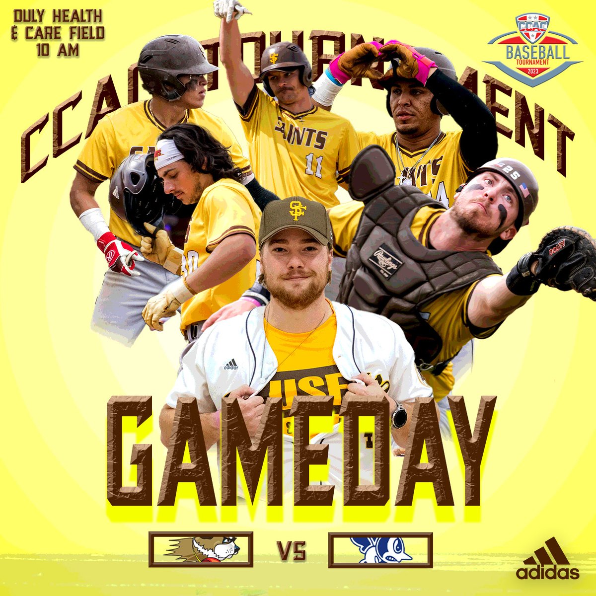 USFSaints's tweet photo. Fighting to play 2.

🆚: St. Ambrose
⏰: 10 AM
📍: Joliet, Illinois
🏟️: Duly Health &amp; Care Field
📺: https://t.co/ML2DNX0XXo
📊: https://t.co/dpKBZylwv0 https://t.co/xNKQ3GRq0L